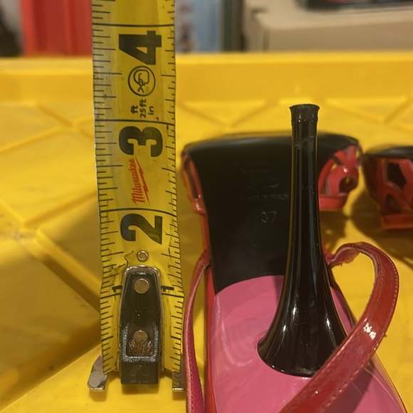 MOSCHINO Slingback Pumps. Size 37 - Picture 8 of 8